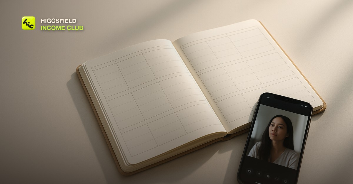 AI video content calendar for Higgsfield creators